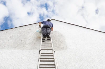 Peinture extérieure à Primelles — façades et ravalement